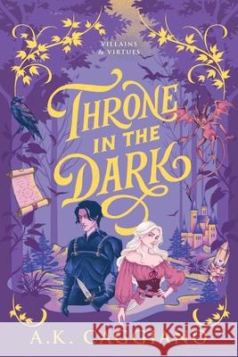 Throne in the Dark (Standard Edition) A. K. Caggiano 9781464251207 Sourcebooks Casablanca