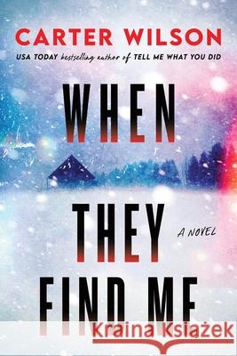 When They Find Me Carter Wilson 9781464272684 Poisoned Pen Press