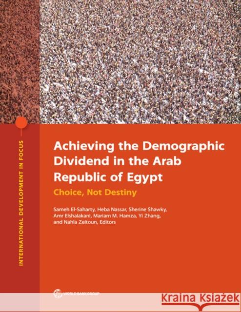 Achieving the Demographic Dividend in the Arab Republic of Egypt  9781464818110 World Bank Publications