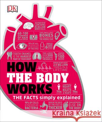 How the Body Works: The Facts Simply Explained DK 9781465429933 DK Publishing (Dorling Kindersley)