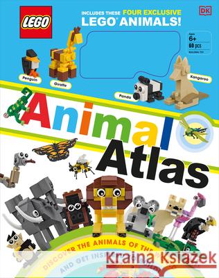 Lego Animal Atlas: Discover the Animals of the World [With Toy] Skene, Rona 9781465470133 DK Publishing (Dorling Kindersley)
