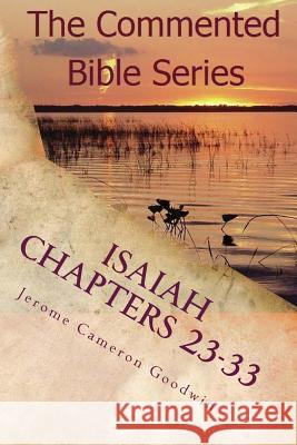 Isaiah Chapters 23-33: Isaiah, Bring Comfort To My People Goodwin, Jerome Cameron 9781466202016 Createspace
