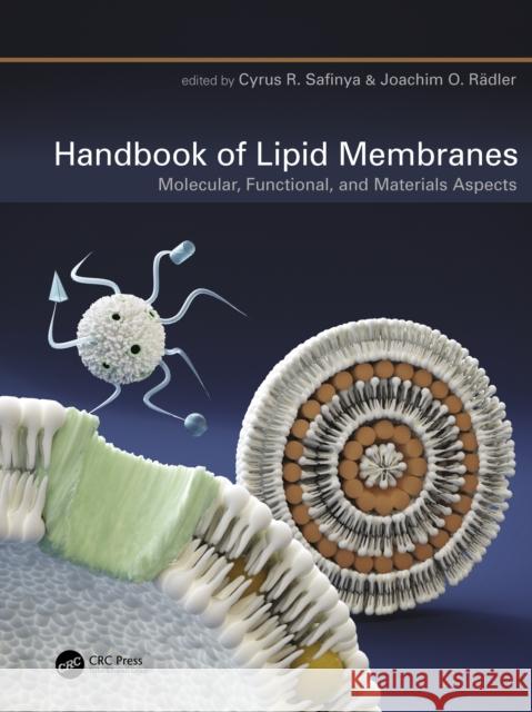 Handbook of Lipid Membranes: Molecular, Functional, and Materials Aspects Cyrus R. Safinya (University of Californ Joachim Radler (Ludwig Maximilians Unive  9781466555723 CRC Press Inc