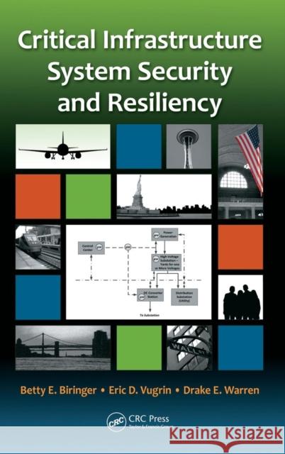 Critical Infrastructure System Security and Resiliency Betty Biringer Eric Vugrin Drake Warren 9781466557505