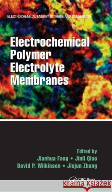 Electrochemical Polymer Electrolyte Membranes Jianhua Fang Jianhua Fang Jinli Qiao 9781466581463 CRC Press