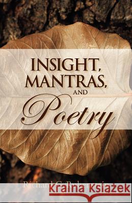 Insight, Mantras, and Poetry Richard G. Rubenstein 9781467927345 Createspace