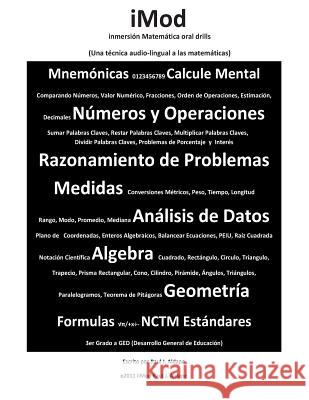 iMod: inmersion Matemática oral drill Aldape, Raul J. 9781468112924 Createspace