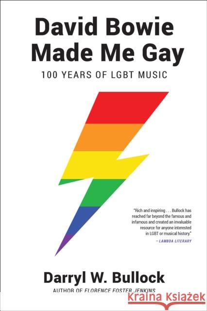 David Bowie Made Me Gay: 100 Years of LGBT Music Bullock, Darryl W. 9781468316919 Overlook Press