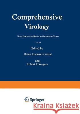 Newly Characterized Protist and Invertebrate Viruses Heinz Fraenkel-Conrat 9781468427264