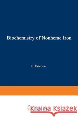 Biochemistry of Nonheme Iron Anatoly Bezkorovainy 9781468437812 Springer