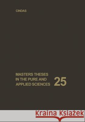 Masters Theses in the Pure and Applied Sciences: Accepted by Colleges and Universities of the United States and Canada W. H. Shafer 9781468442311 Springer
