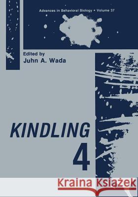 Kindling 4 Juhn A Juhn A. Wada 9781468457988 Springer