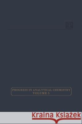 Chemical Analysis of the Environment and Other Modern Techniques Sut Ahuja 9781468472479 Springer
