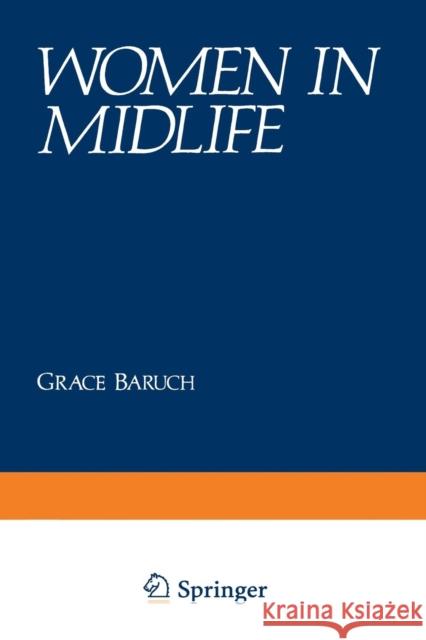 Women in Midlife Grace Baruch 9781468478259 Springer