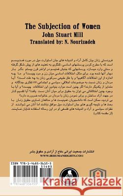 The Subjection of Women N. Nourizadeh 9781468556155 Authorhouse