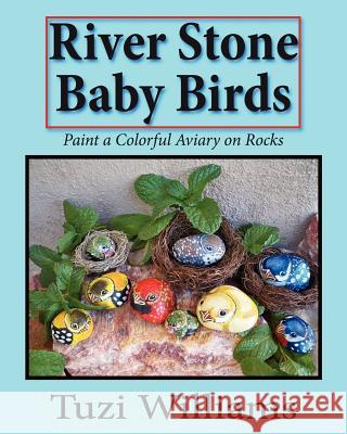 River Stone Baby Birds: Paint a Colorful Aviary on Rocks Tuzi Williams 9781469900230