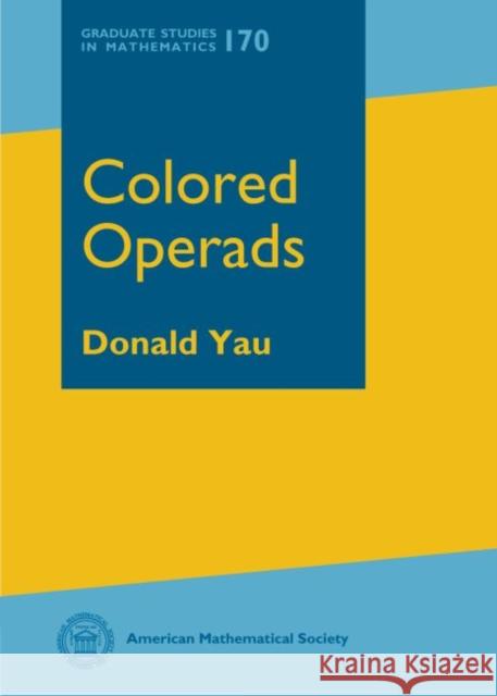 Colored Operads  9781470427238 