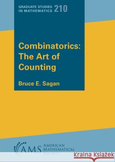 Combinatorics: The Art of Counting Bruce E. Sagan   9781470460327 American Mathematical Society