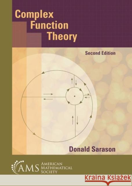 Complex Function Theory Donald Sarason   9781470463236