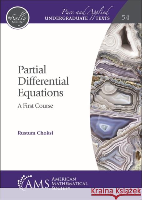 Partial Differential Equations Rustum Choksi 9781470464912 American Mathematical Society