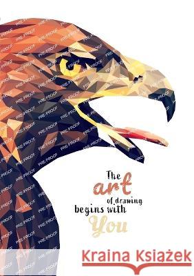 Drawing Ideas Eagle: A blank A5 dummy for your drawings Dutch Noonajoon 9781471090417
