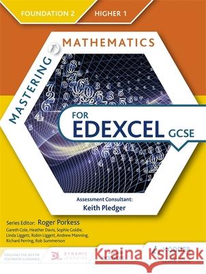 Mastering Mathematics for Edexcel GCSE: Foundation 2/Higher 1   9781471839894 Hodder Education