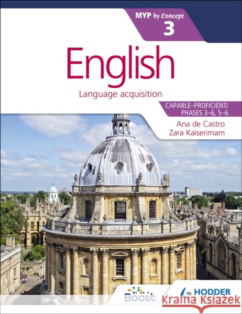 English for the IB MYP 3 Stephanie Barrus 9781471880674