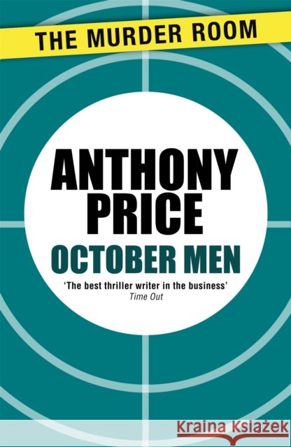 October Men Price Anthony 9781471900174