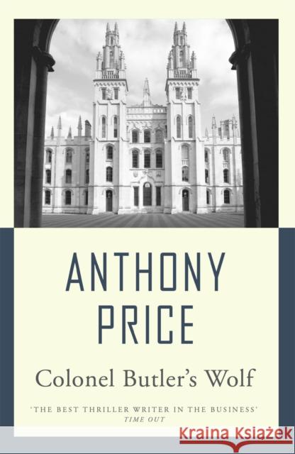 Colonel Butler's Wolf Anthony Price 9781471900235