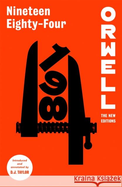 Nineteen Eighty-Four George Orwell 9781472133038 Little, Brown Book Group