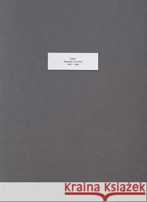 Junk (Exclusive Edition) Jason Spaceman 9781472159830 Hachette Mobius