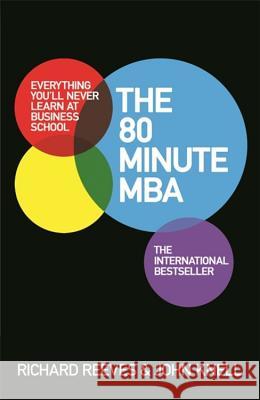 The 80 Minute MBA: Everything You'll Never Learn at Business School Richard Reeves 9781472223623