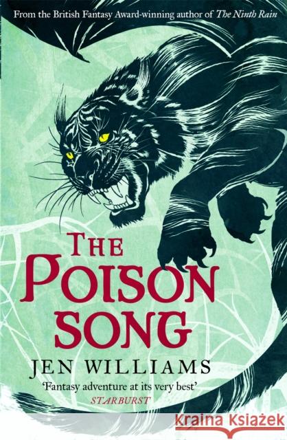 The Poison Song  (The Winnowing Flame Trilogy 3) Jen Williams 9781472235244 Headline Publishing Group