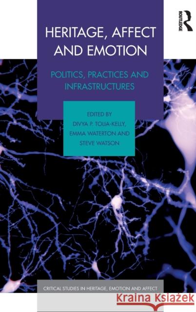 Heritage, Affect and Emotion: Politics, Practices and Infrastructures Divya P., Dr Tolia-Kelly Emma Waterton Steve Watson 9781472454874