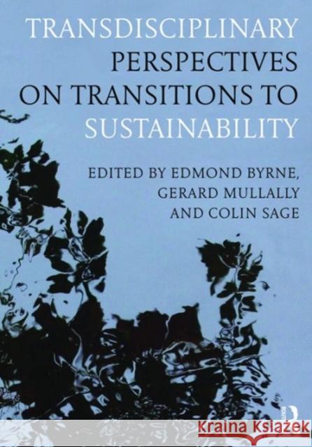 Transdisciplinary Perspectives on Transitions to Sustainability Edmond Byrne Gerard Mullally 9781472462954