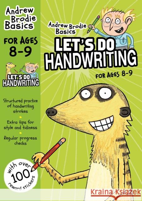 Let's do Handwriting 8-9 Andrew Brodie 9781472910264 ANDREW BRODIE PUBLICATIONS