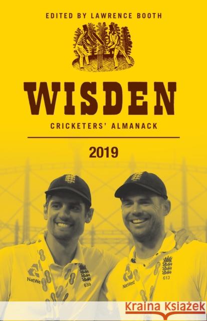 Wisden Cricketers' Almanack 2019 Lawrence Booth   9781472964045