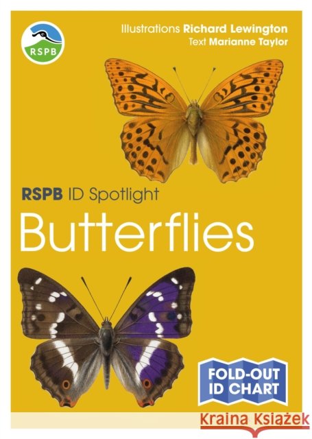 RSPB ID Spotlight - Butterflies Marianne Taylor 9781472974266 Bloomsbury Publishing PLC