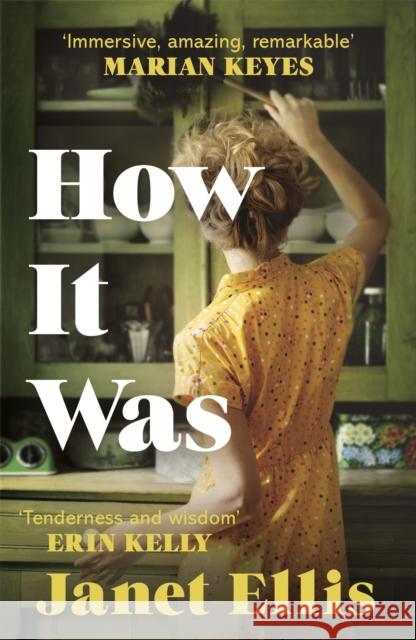 How It Was: the immersive, compelling new novel from the author of The Butcher's Hook Janet Ellis 9781473625211