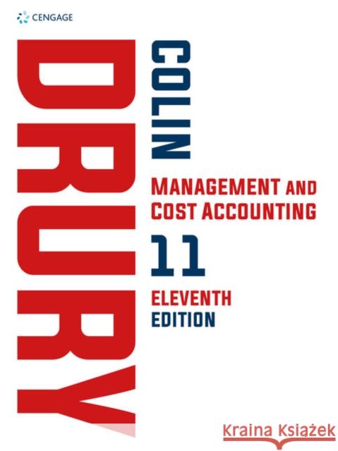 Management and Cost Accounting 11e DRURY 9781473773615