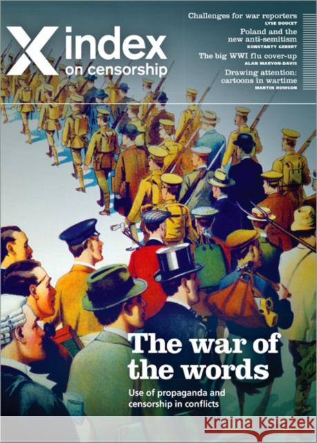 The War of the Words: Use of Propaganda and Censorship in Conflicts Rachael Jolley   9781473902213 SAGE Publications Ltd