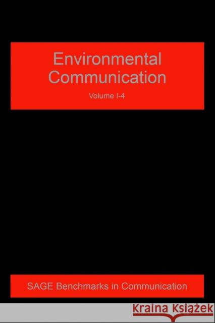 Environmental Communication Robert Cox 9781473902527 Sage Publications Ltd