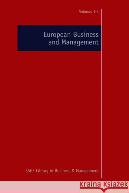 European Business and Management Andreas M. Kaplan 9781473925144 Sage Publications Ltd