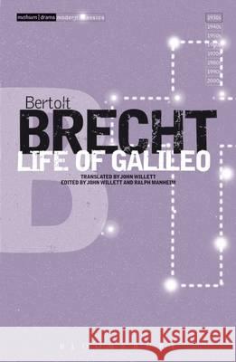 Life Of Galileo Bertolt Brecht 9781474260442 Bloomsbury Academic (JL)