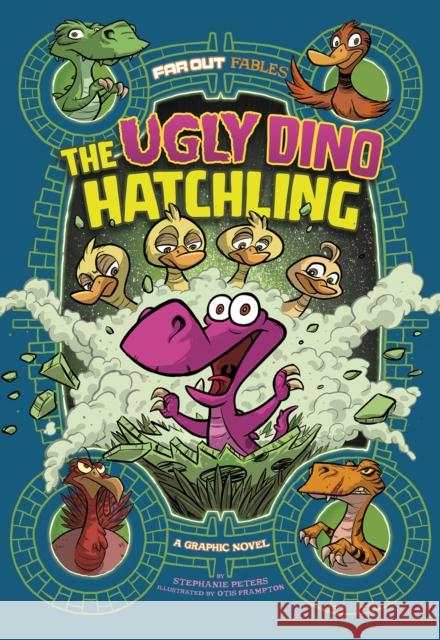 The Ugly Dino Hatchling: A Graphic Novel Stephanie True Peters 9781474750295 Capstone Global Library Ltd