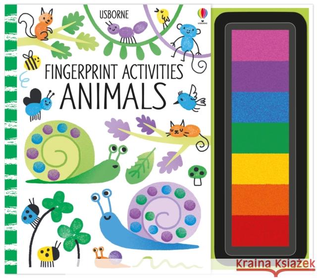 Fingerprint Activities Animals Fiona Watt 9781474914338 Usborne Publishing Ltd