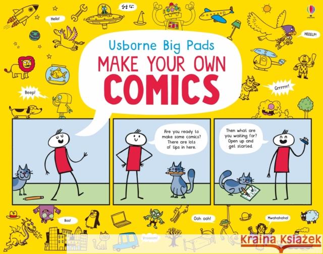 Make your own comics Stowell, Louie 9781474922722 