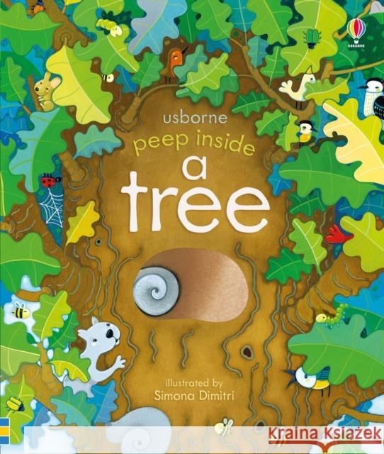 Peep Inside a Tree Milbourne Anna 9781474933841 Usborne Publishing Ltd