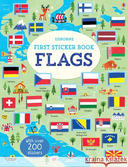 First Sticker Book Flags Bathie, Holly 9781474937030