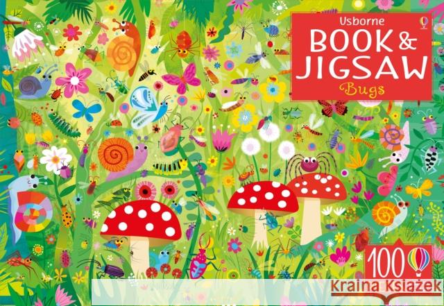 Usborne Book and Jigsaw Bugs Robson, Kirsteen 9781474949927 Usborne Publishing Ltd